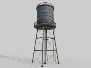 torre dell'acqua Modello 3D