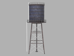 water tower Model 3D