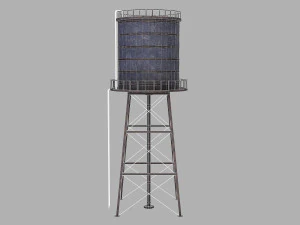 torre dell'acqua Modello 3D