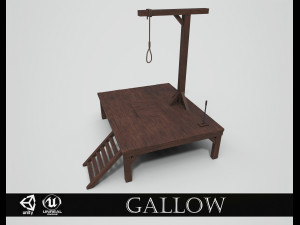 small gallows 3D Model