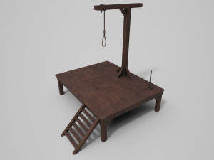 small gallows 3D Model