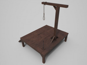 small gallows 3D Model