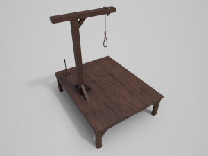 small gallows 3D Model