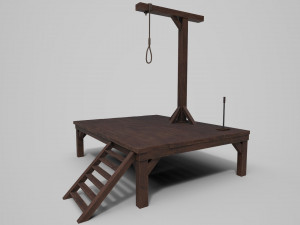 small gallows 3D Model