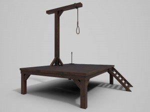 small gallows 3D Model