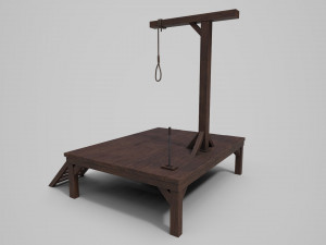 small gallows 3D Model