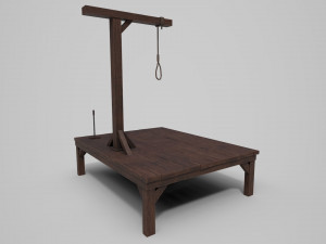 small gallows 3D Model