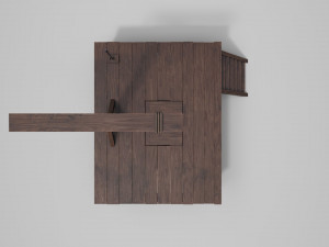 small gallows 3D Model