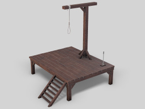 small gallows 3D Model