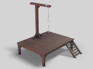small gallows 3D Model