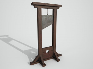 medieval guillotine 3D Model