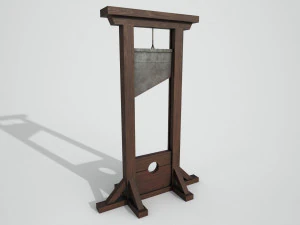 medieval guillotine 3D Model