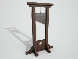 medieval guillotine 3D Model