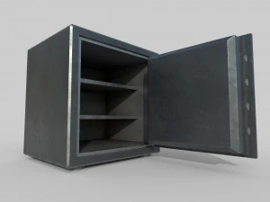 small safe box locker 3D Model