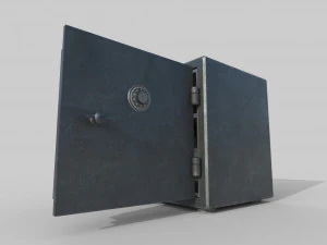 small safe box locker 3D Model