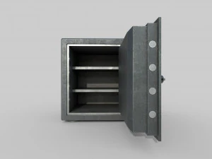 small safe box locker 3D Model