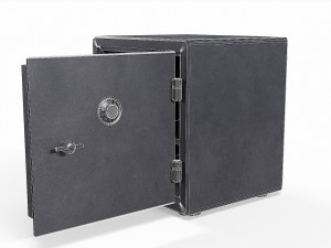 small safe box locker 3D मॉडल