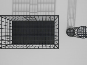 medieval iron cages 3D Модель