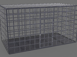 medieval iron cages 3D Модель