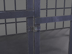 medieval iron cages 3D Модель