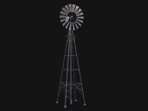 aeromotor windmill 3D Model