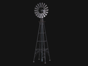 aeromotor windmill 3D Model