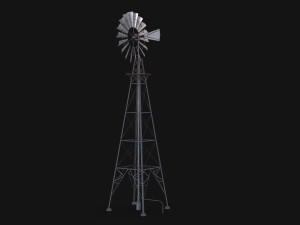 aeromotor windmill 3D Model