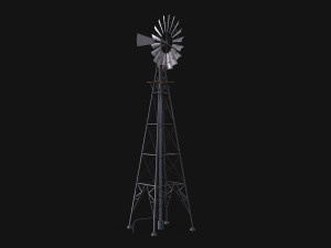 aeromotor windmill 3D Model