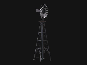 aeromotor windmill 3D Model