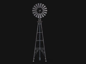 aeromotor windmill 3D Model