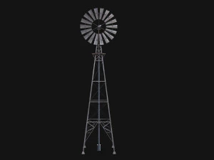 aeromotor windmill 3D Model