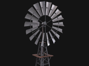 aeromotor windmill 3D Model
