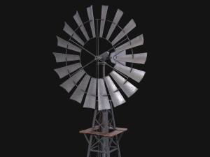 aeromotor windmill 3D Model