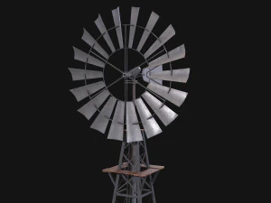 aeromotor windmill 3D Model