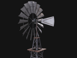 aeromotor windmill 3D Model