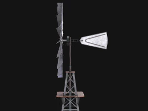 aeromotor windmill 3D Model