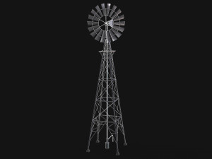 aeromotor windmill 3D Model