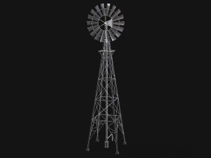 aeromotor windmill 3D Model
