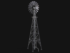 aeromotor windmill 3D Model