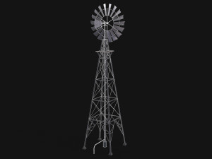 aeromotor windmill 3D Model