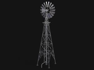 aeromotor windmill 3D Model