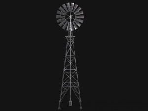 aeromotor windmill 3D Model