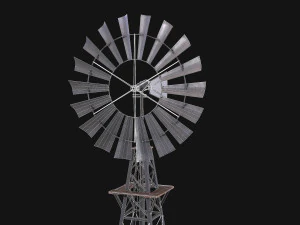 aeromotor windmill 3D Model