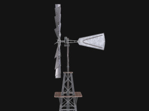 aeromotor windmill 3D Model