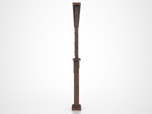 medieval signboard v1 3D 模型