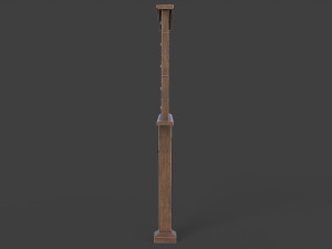 medieval signboard v1 3D 模型