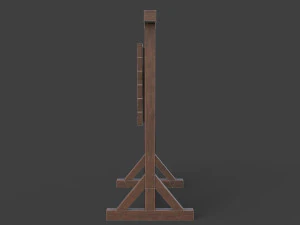 medieval signboard v3 3D Model