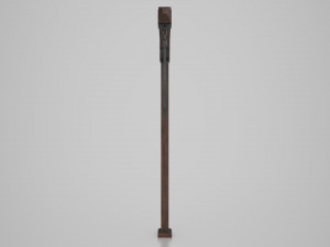 medieval signboard v5 3D Модель