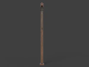 medieval signboard v5 3D Model