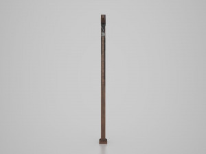 medieval signboard v6 3D Модель